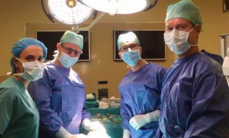 Visiting Surgeons from Brasil and Australia – July 2017